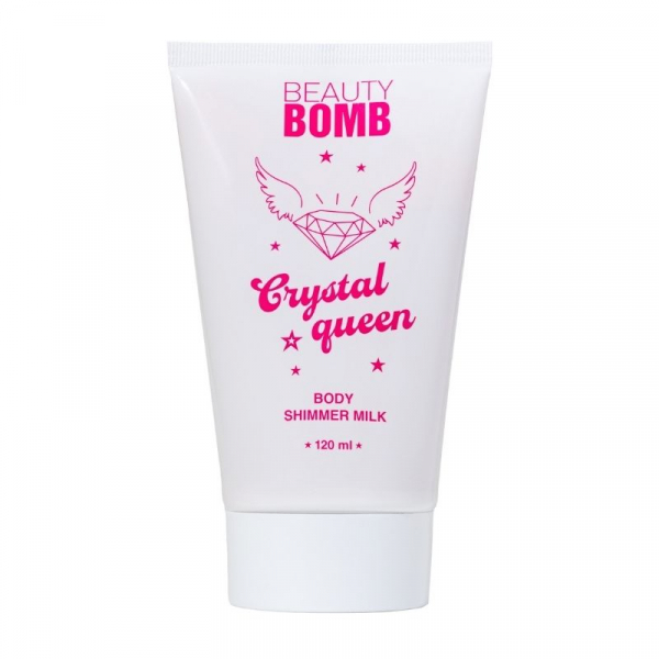 Молочко для тела с сиянием Beauty Bomb Crystal queen, 120 мл